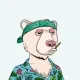 Okay Bear #7144 logo