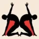 Mirrored Grace logo