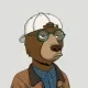 Okay Bear #9833 logo