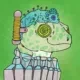 Galactic Gecko #3000 logo