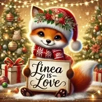 merry christmas Lineans logo