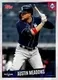 Tampa Bay Rays™ Austin Meadows Postseason Base White 3 Common logo