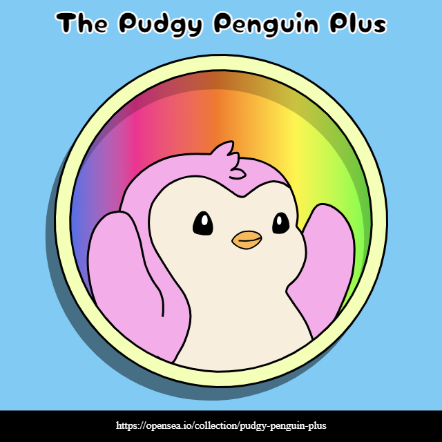 The Pudgy Penguin Plus Collection logo