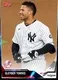 New York Yankees® Gleyber Torres Wild Card Contenders Blue 13 Common logo