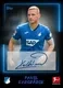TSG Hoffenheim Pavel Kaderábek Base Players Team Color 28 Static Facsimile Signature Rare logo