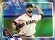 San Francisco Giants® Alex Wood P Base Motion Rainbow 643 Rare logo