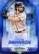 Atlanta Braves™ Dansby Swanson National League Base Blue 10 Rare logo
