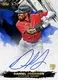 Cleveland Indians® Daniel Johnson Rookie and Future Phenoms Facsimile Signature Blue 13 Super Rare logo