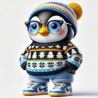 love Penguin 2025 #18 logo
