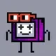 Pixelated TV logo