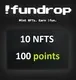 100 points logo