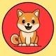 F. Shiba Inu logo