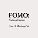 Why FOMO? logo