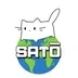 Satō Cat Worldwide 砂糖 logo