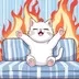 ONE PUNCH CAT: The Awakening logo