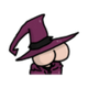 BUTTCOIN•WIZARD logo