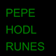 PEPE•HODL•RUNES logo