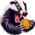 CRAZY•NASTYASS•HONEY•BADGER logo