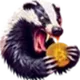 CRAZY•NASTYASS•HONEY•BADGER logo
