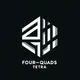 FOUR•QUADS•TETRA logo