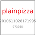 PLAIN•PIZZA•SAT logo