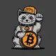 THE•BITCOIN•CAT logo