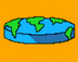 THE•EARTH•IS•FLAT logo