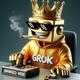 GROK•UNHINGED•MODE logo