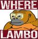 WHERE•LAMBO•GORILLA logo