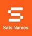 SATS•NAMES•COMMUNITY logo