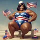 FAT•MICHELLE•OBAMA logo