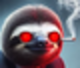 SLOTH•SLOTH•BURNT logo