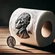 DOLLAR•IS•TOILET•PAPER logo
