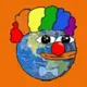 CLOWN•ASS•WORLD logo