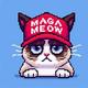 MAGA•MEOW•TRUMP•CAT logo