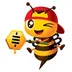 THE•MONEY•BEES logo