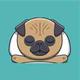 DOZY•DOG•IS•SLEEPING logo