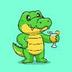 SNAPPY•THE•CROC logo