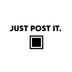 JUST•POST•IT•RUNE logo