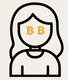THE•DEV•IS•A•GIRL logo