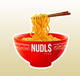 NUDLS•CLUB•RUNE logo