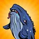 RETARTED•WHALE logo