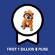 DOG•FIRST•TO•ONE•B logo