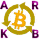 ARKHAM•BITCOIN logo