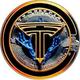 TESLA•FRACTAL•COIN logo