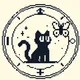 CAT•WITH•A•BUTTERFLY logo