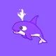 PURPLE•ORCA•WHALE logo
