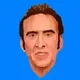 NICOLAS•CAGE logo