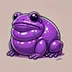 PURPLE•BLOB•FROG logo