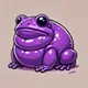 PURPLE•BLOB•FROG logo